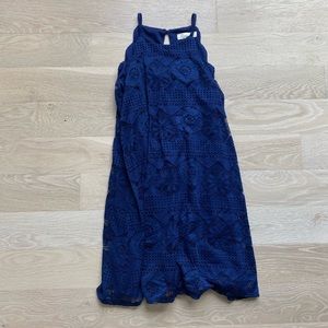 Blue Francesca’s lace dress, size S
